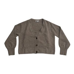 Reformation Varenne Cashmere Cardigan and Tank Set NWOT